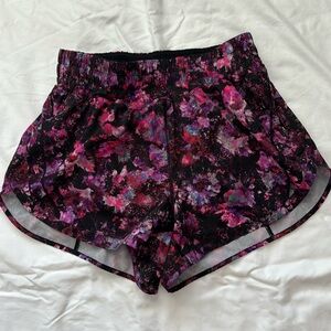 Lululemon running shorts, size 8. Built in underwear. Tag has been removed